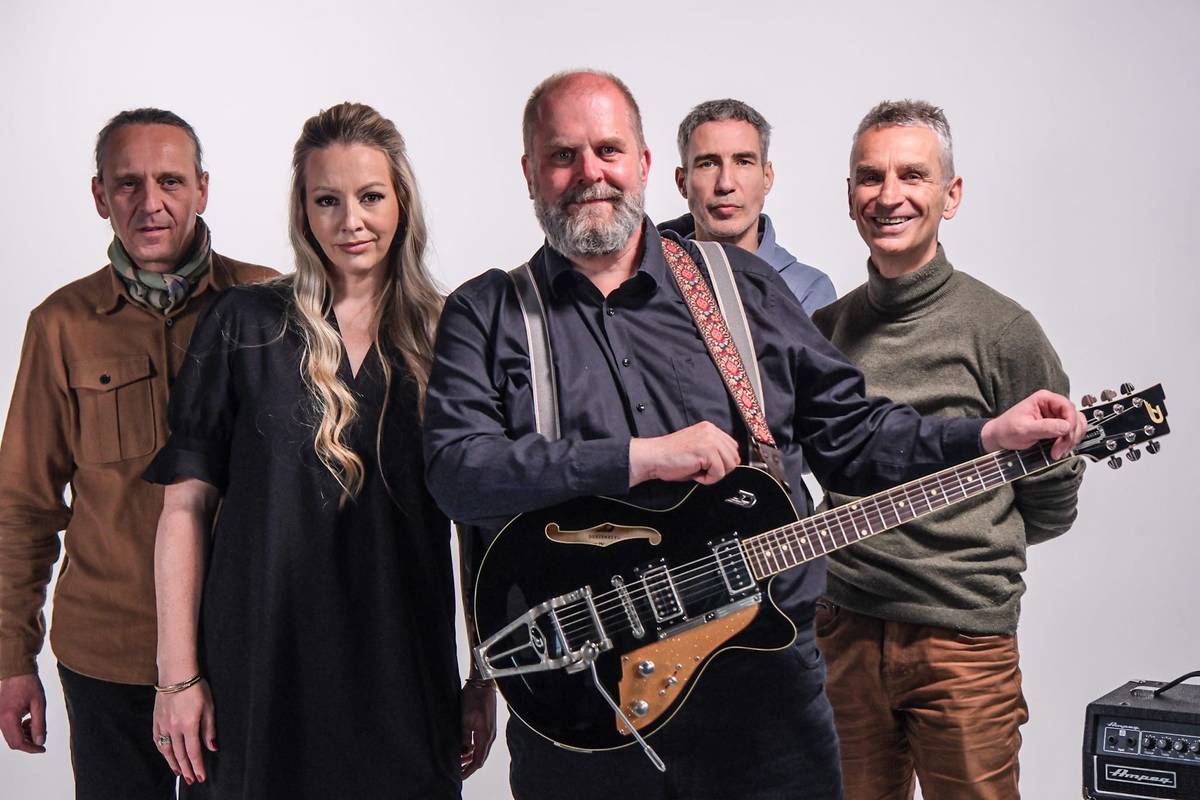 (v. l. n. r. André Heyer, Konstanze Gerlach, Gunter Schwarz, Peter Hirsch, Per Winker) Foto Christian Krasselt